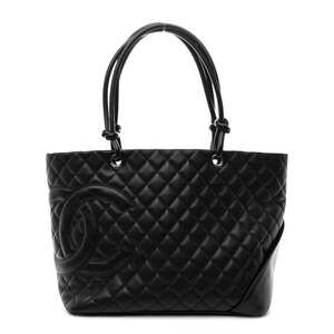 Chanel Calfskin Quilted Large Cambon #230820C19B